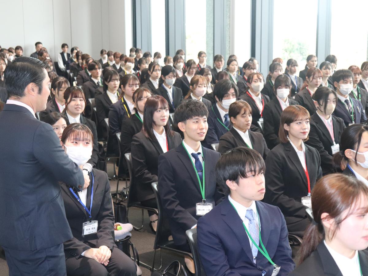 JPホールディングスグループ内定式