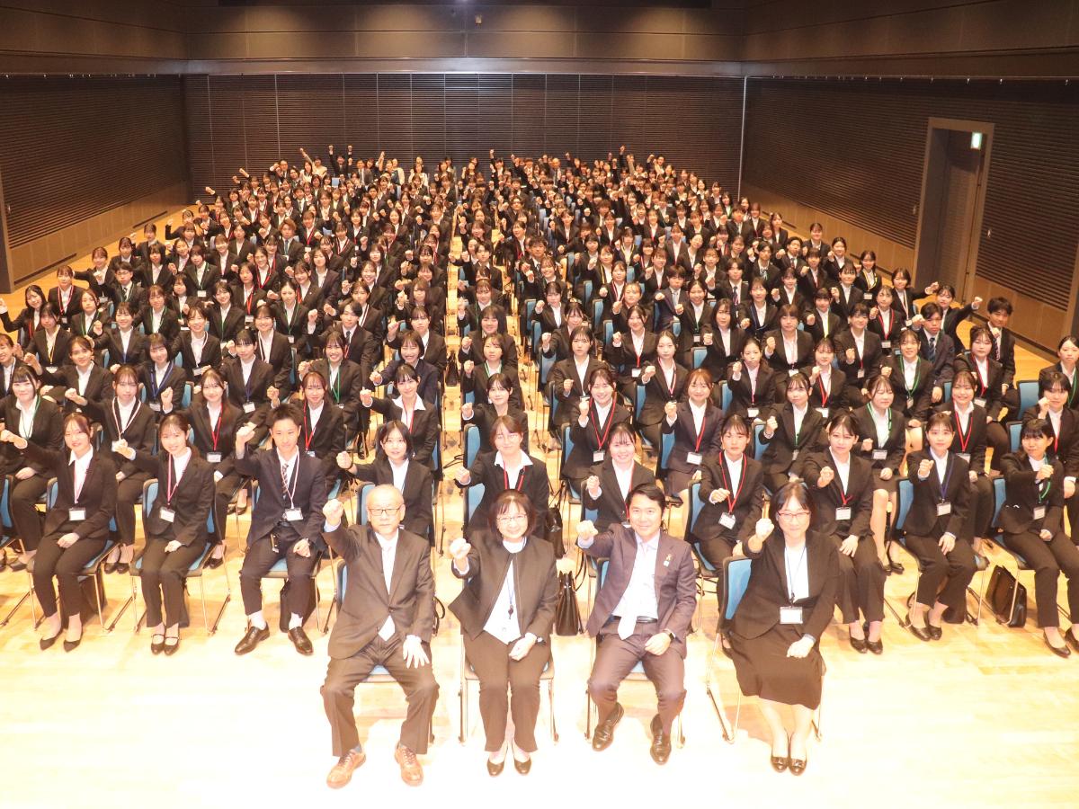 2025年度　入社式を開催